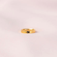 Load image into Gallery viewer, Cloud Gold Stamped Ring