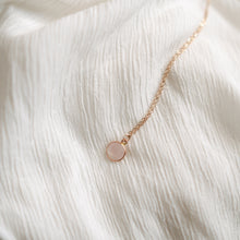 Load image into Gallery viewer, Rose Quartz Gemstone Necklace
