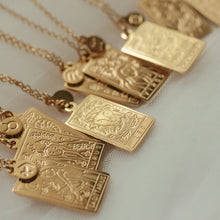 Load image into Gallery viewer, Leo Tarot Card Necklace

