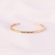Load image into Gallery viewer, Love Yourself Bracelet

