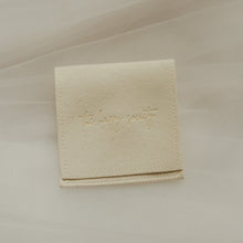 Load image into Gallery viewer, Pale Yellow Velvet Pouch
