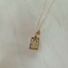 Load image into Gallery viewer, Gemini Tarot Card Necklace
